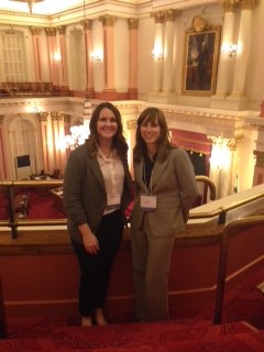 Shaina Brown and Ashley Maier at State Capitol