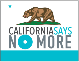 Logo - CA Says NO MORE